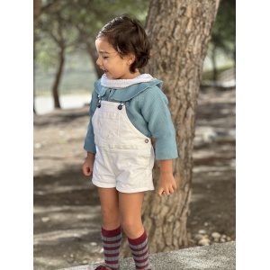 PETO PANTALON JEANS Blanco