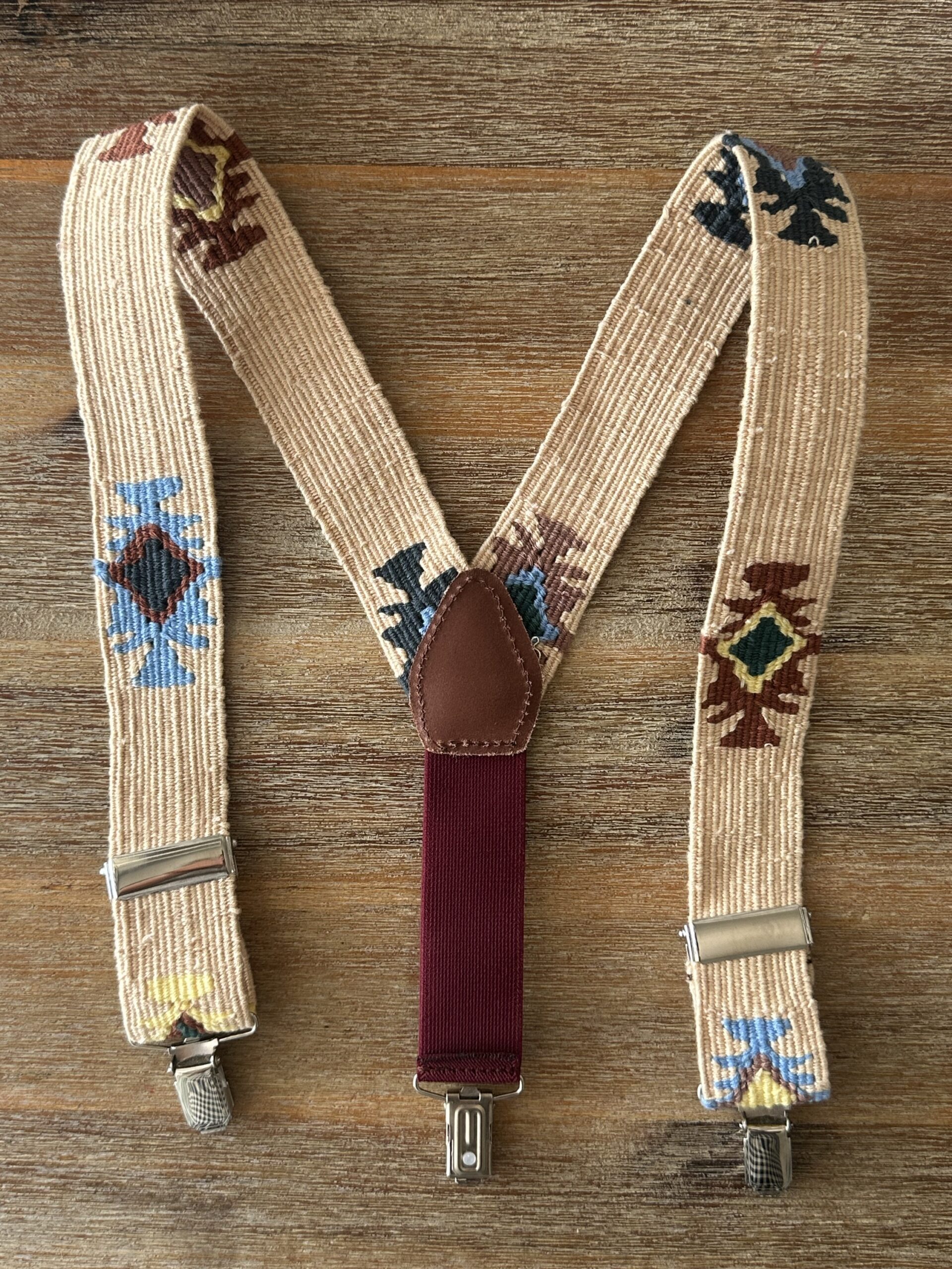 Tirantes tejidos Beige - Imagen 2