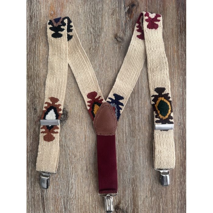 Tirantes tejidos Beige