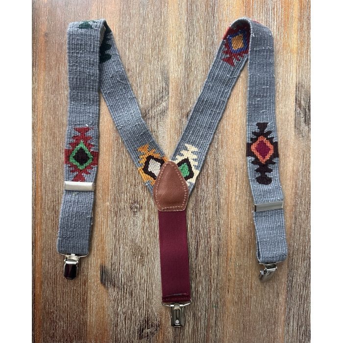 Tirantes tejidos Gris