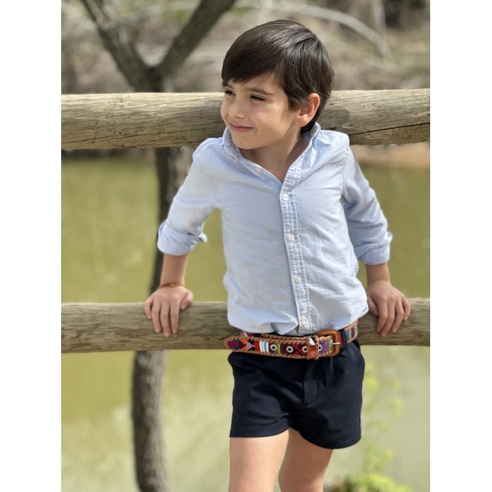 Pantalón chino marino - Imagen 3