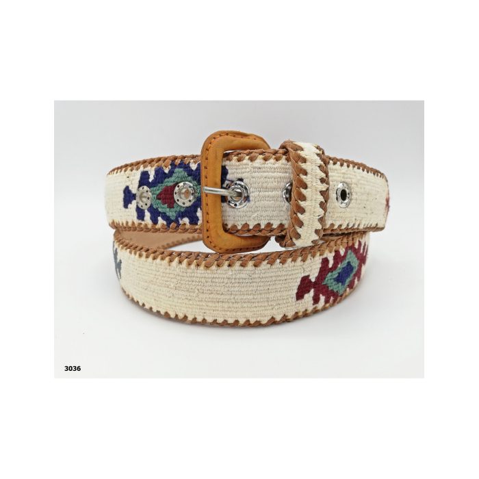 Cinturón Maya Blanco