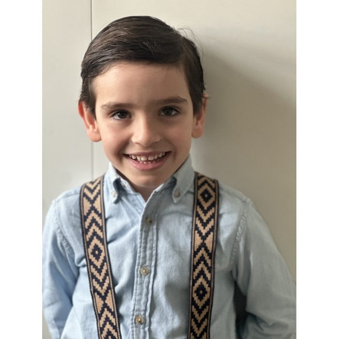 Tirante de niño Doble Cruz marino