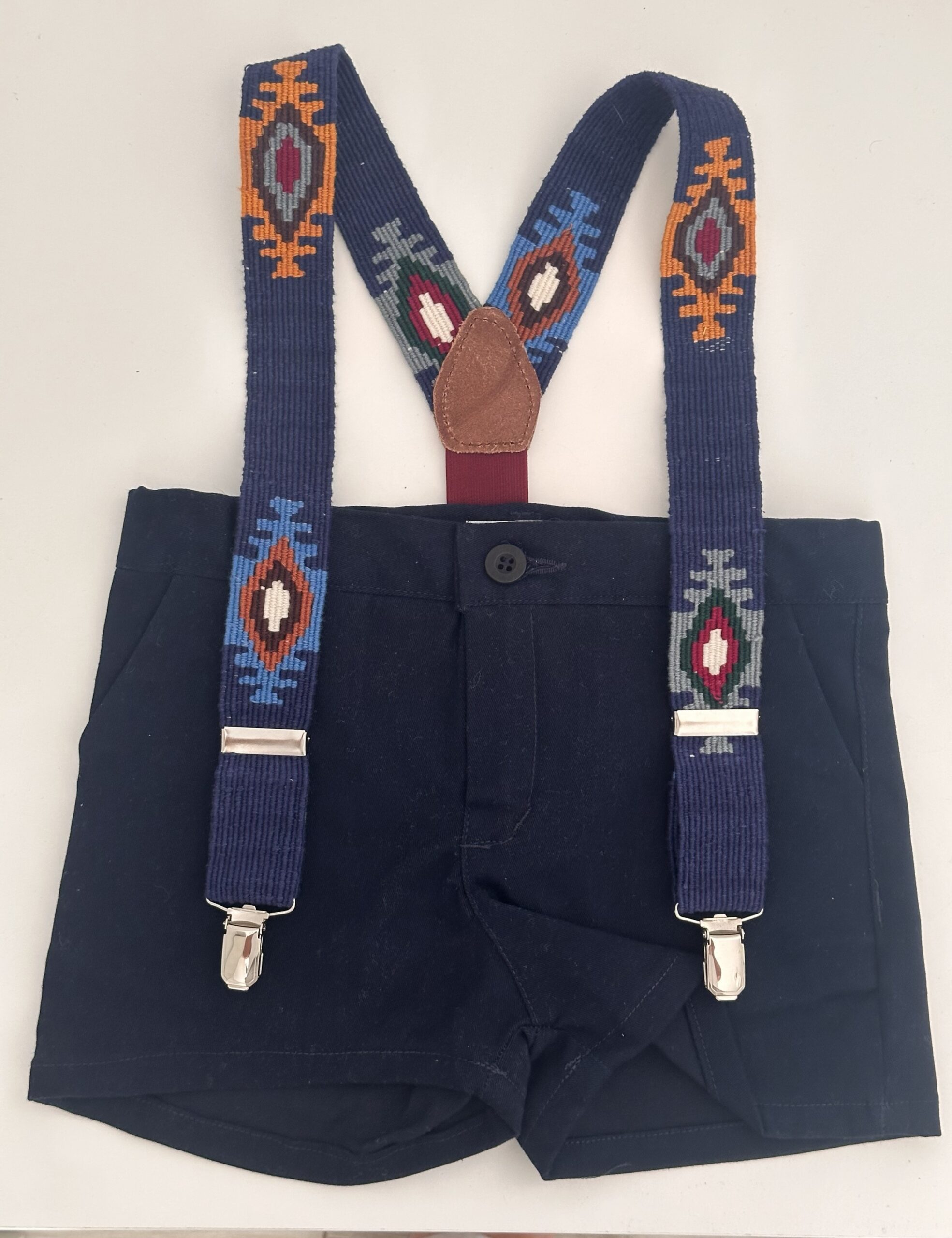 Tirantes tejidos Marino - Imagen 2